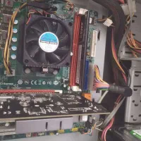 کیس قوی و اقتصادی به همراه مانیتور|رایانه رومیزی|فولادشهر, C1|دیوار