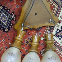 لوستر چوبی ‌|لوستر و چراغ آویز|اصفهان, شفق|دیوار