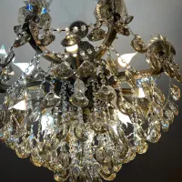 لوستر تمام برنز|لوستر و چراغ آویز|اردبیل, |دیوار