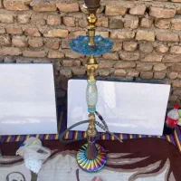 قلیان برنجی قدیمی معاوظه با کبوتر