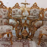 غذاخوری مناسب جهازیه چوب راشه|میز و صندلی غذاخوری|بروجرد, |دیوار