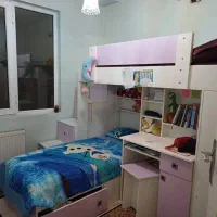 تخت دو طبقه دخترانه