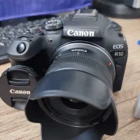 دوربین حرفه ای canon R10 مشابه آکبند همراه با لنز