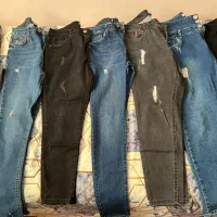 شلوار جین در حد نو|لباس|زرقان, |دیوار