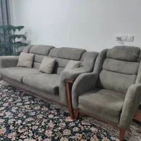 مبل هفت نفره|مبلمان خانگی و میز عسلی|ایوان, |دیوار