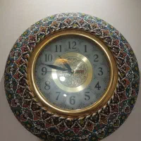ساعت دیواری مینا کاری کار دست