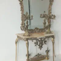 خرید فروش اینه کنسول برنزی