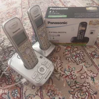 تلفن بی سیم پاناسونیک اصلی دو گوشی