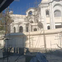 نما رومی با سیمان سفید وسیاه