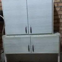 با سلام، سه تیکه کابینت کاملا سالم و بدون زنگ زدگی