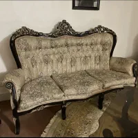 مبل سلطنتی ۸ نفره|مبلمان خانگی و میز عسلی|قم, سراجه (۱۵ خرداد)|دیوار