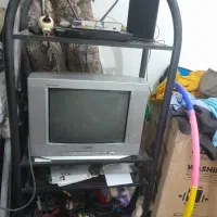 باسلام یه عدد تلویزون با دستگاه ایکس ویژن|تلویزیون و پروژکتور|خرمآباد, |دیوار