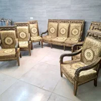 مبل کتیبه ۹ نفره چوب راش