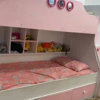 تخت خواب mdf دو طبقه محکم