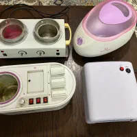 دستگاه یووی،دستگاه پارافین تراپی پا،2دستگاه وکس