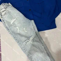 لباس کراپ ست شلوار کوله مانتو پافر مانتو کره ای|لباس|رشت, دروازه لاکان|دیوار