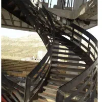 اجرای پله گرد.پله دوبلکس چوبی|خدمات پیشه و مهارت|شیراز, زرهی|دیوار