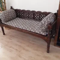 تخت چوبی سنتی|مبلمان خانگی و میز عسلی|نهاوند, |دیوار