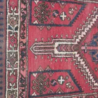 فرش کناره دست بافت قدیمی