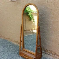 قاب آینه چوبی