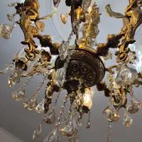 لوستر برنز اصل|لوستر و چراغ آویز|اندیشه, اندیشه فاز ۱|دیوار