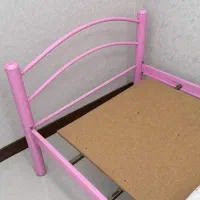 تخت صورتی دخترانه