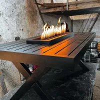 ست 6نفره میز اتشدان و صندلی مناسب برای فضای باز|میز و صندلی غذاخوری|اصفهان, گلستان|دیوار