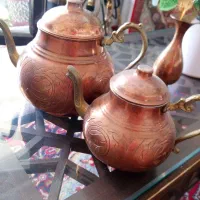 کتری قوری مس