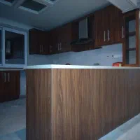 صفحه کابینت MDF در حد نو بدون ایراد