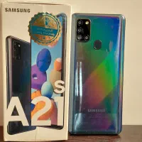 موبایل سامسونگ گلکسی a21s .همراه کارتن و شارژر