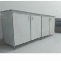 کابینت آشپزخانه فلزی ورق گالوانیزه ۱متر