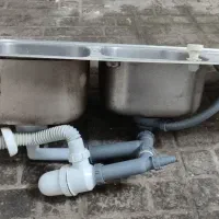 سینک و دو عدد شیر اب اهرمی|مصالح و تجهیزات ساختمان|مشهد, کوشش|دیوار