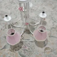 لوستر پنچ شلعه فلزی