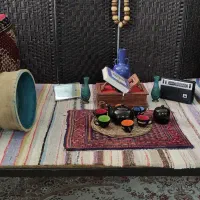 تخت سنتی زیبا