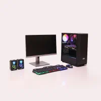 کامپیوتر گیمینگ رندر تدوین کیس مانیتور 22 فریم لس