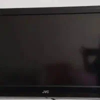 تلویزیون JVC بامیز شیشه ای مشکی