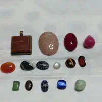 چند‌عدد‌سنگ‌‌طبیعی‌نیمه‌قیمتی