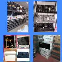 گاز 25ZARهود کف شیشهW33 شیرآلات کامل