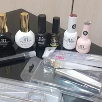 لوازم کاشت ناخن کاملا نو|آرایشی، بهداشتی، درمانی|اسدآباد, |دیوار