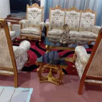 مبل باکلاس قشنگ ۷نفره بامیز ایسین بندر
