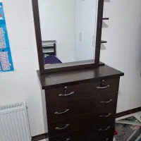 دراور۶ کشو با اینه ریلی در حد نو|جاکفشی، کمد، دراور|گرمدره, |دیوار