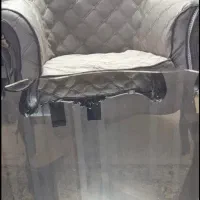 فروش مبل استیل ۹ نفره با ناهار خوری ۸ نفره ست|مبلمان خانگی و میز عسلی|اصفهان, باغ نگاره|دیوار