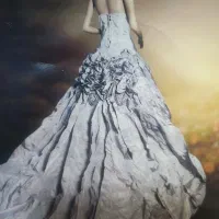 لباس عقد کنان یا حنابندان یا عروسی نسکافه ای|لباس|کرج, استاندارد|دیوار