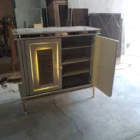 (آینه کنسول جاکفشی میز تلویزیون)|بوفه، ویترین، کنسول|قدس, شهرقدس|دیوار