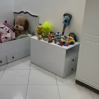 تخت و کمد کودک سه تیکه|تخت و صندلی بچه|مشهد, مصلی (کارمندان اول)|دیوار