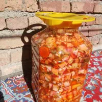 ترشی محلی با بهترین و سالم‌ترین مواد اولیه