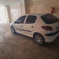 206 تیپ۲ بی رنگ کم کارکرد فوق العاده سالم