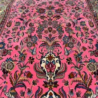 قالیچه گل ابریشم|فرش|نسیمشهر, |دیوار