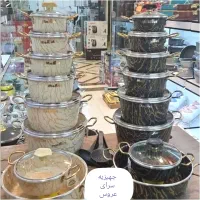 سرویس قابلمه تفلون 14 پارچه