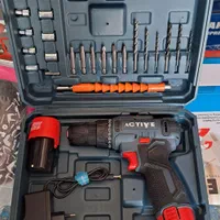 دریل شارژی ۱۲ ولت( دو باتری) اکتیو یکسال گارانتی